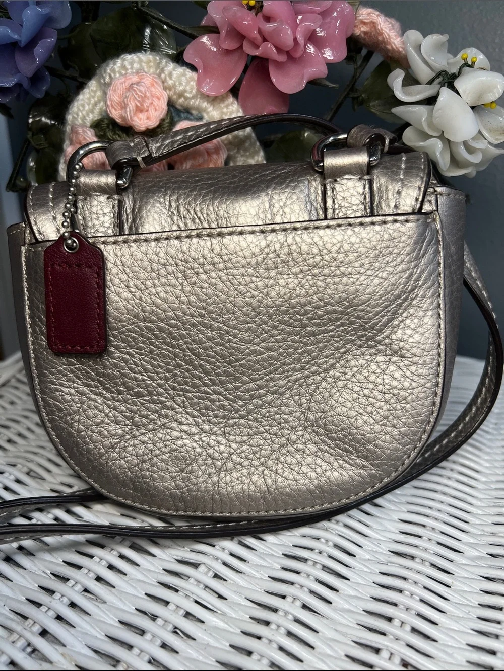 Coach Park Mini Leather Crossbody